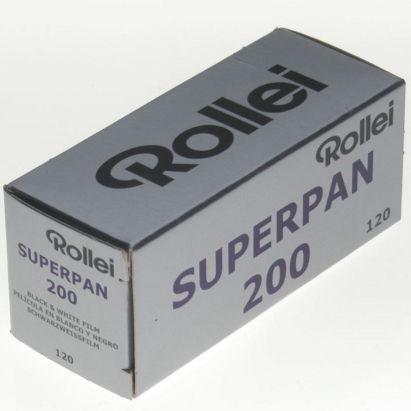 Rollei Superpan 200 iso - 120 Rollfilm
