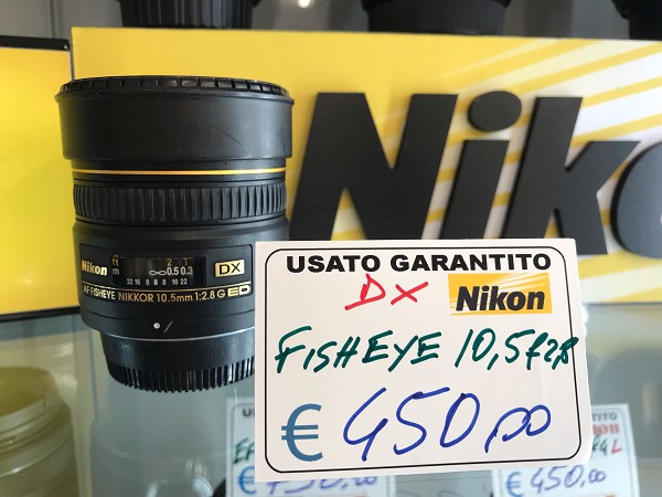 Nikon AF 10,5mm f/2,8G ED DX Fisheye-Nikkor (OS)