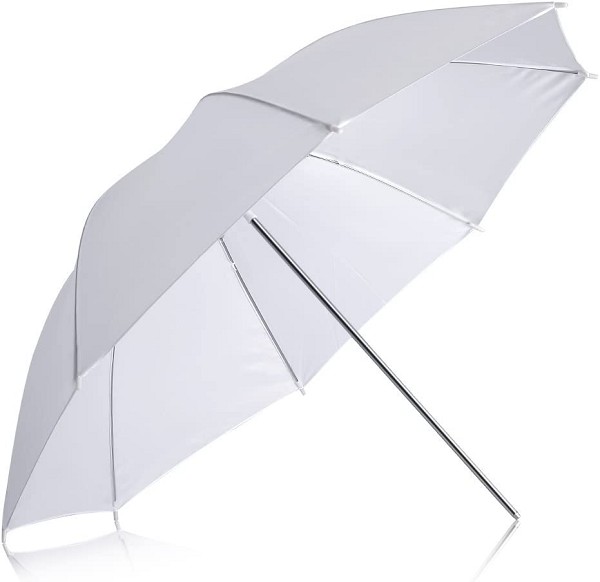 F-System Ombrello bianco traslucido 109cm