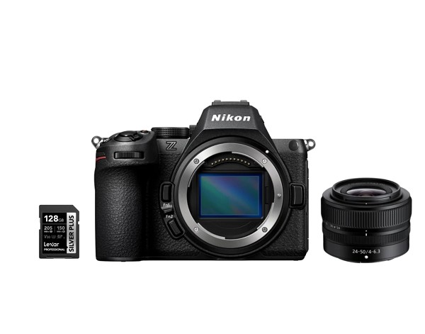 Nikon Z5 II + 24-50mm f/4-6.3 VR + SDXC 128GB