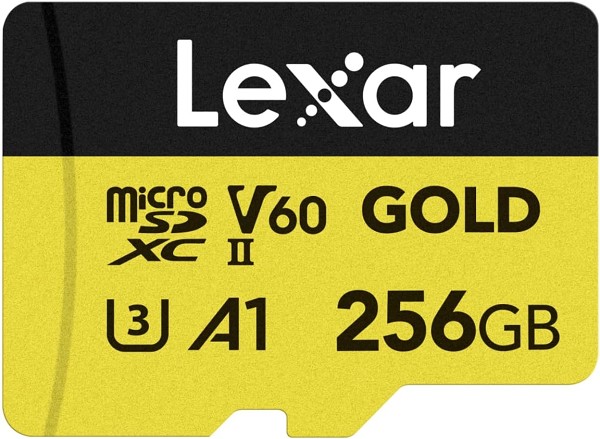 Lexar Micro SDXC 256Gb UHS-II Gold