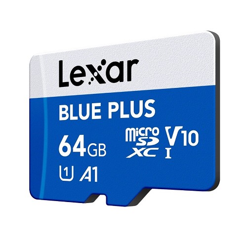 Lexar BLUE PLUS microSDXC 64Gb - Andreella Photo
