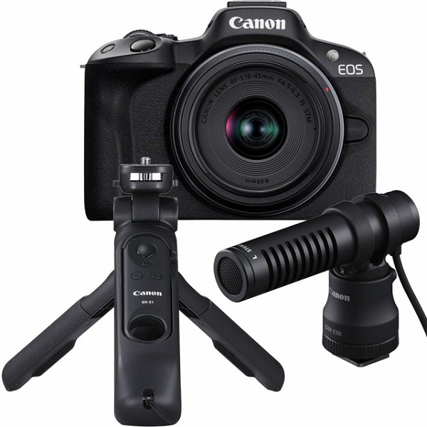 Canon EOS R50 + RF-S 18-45mm Creator Kit