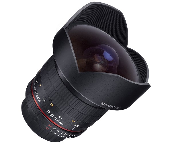 Samyang 14mm f/2,8 UMC per Sony E