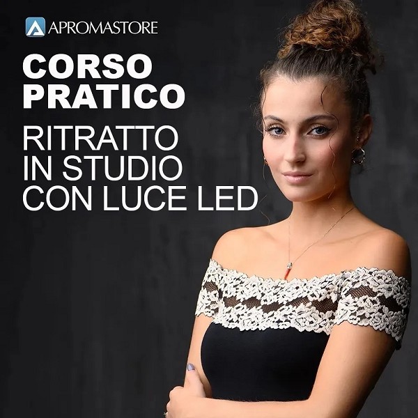 Busto Arsizio Photo Academy Ritratto in studio con la luce led